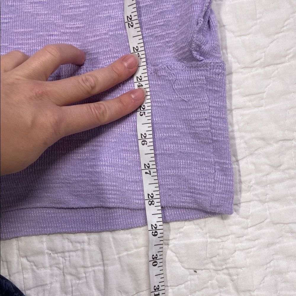 We The Free Lavender Knit Top size medium - Picture 7 of 7